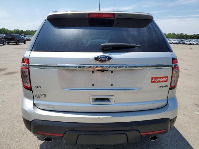 1FM5K8D88FGB90527 - 2015 FORD EXPLORER XLT 银色 照片 6