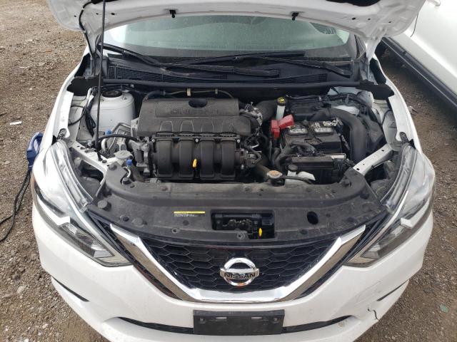 3N1AB7AP6KY455546 - 2019 NISSAN SENTRA S WHITE photo 11