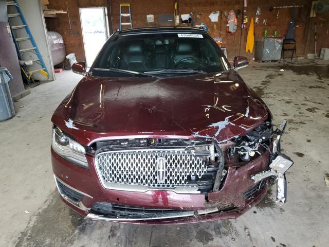 3LN6L5DC9HR612126 - 2017 LINCOLN MKZ SELECT MAROON photo 5