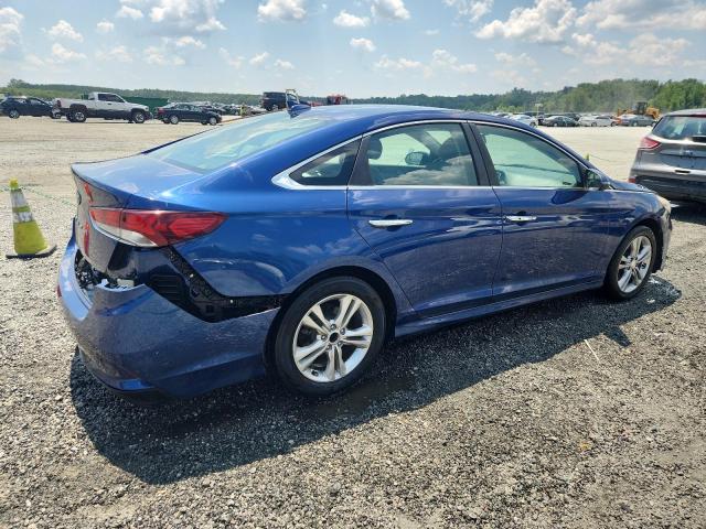 5NPE34AFXJH610550 - 2018 HYUNDAI SONATA SPORT Blau Foto 3