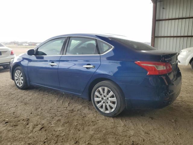 3N1AB7AP9HY274028 - 2017 NISSAN SENTRA S BLUE photo 2