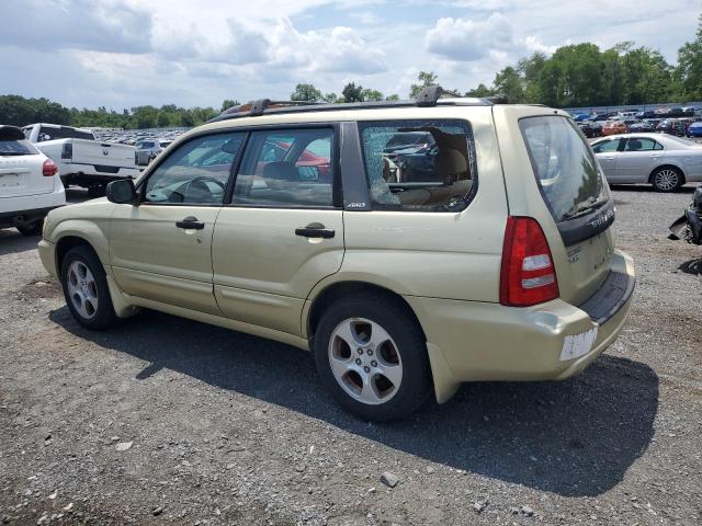 JF1SG65694H730152 - 2004 SUBARU FORESTER 2.5XS Золотой фото 2