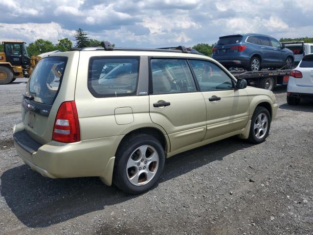 JF1SG65694H730152 - 2004 SUBARU FORESTER 2.5XS Золотой фото 3