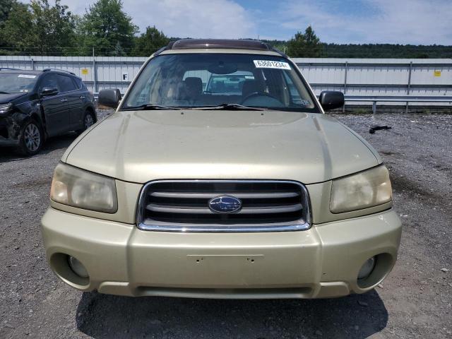 JF1SG65694H730152 - 2004 SUBARU FORESTER 2.5XS Золотой фото 5