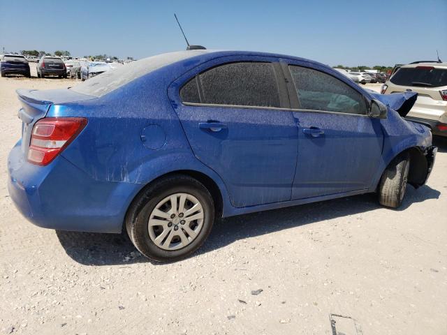 1G1JB5SH4H4123411 - 2017 CHEVROLET SONIC LS 蓝色 照片 3