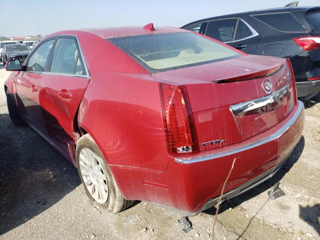 1G6DH5EY7B0132815 - 2011 CADILLAC CTS LUXURY COLLECTION RED photo 2