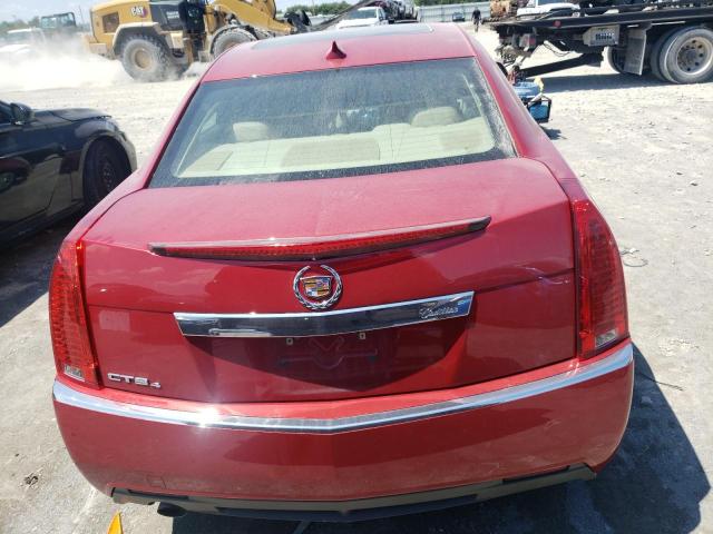 1G6DH5EY7B0132815 - 2011 CADILLAC CTS LUXURY COLLECTION RED photo 6