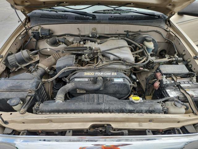 5TESN92N32Z885658 - 2002 TOYOTA TACOMA XTRACAB PRERUNNER თაფლისფერი ფოტო 11