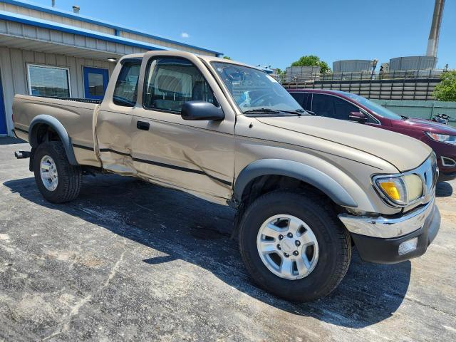 5TESN92N32Z885658 - 2002 TOYOTA TACOMA XTRACAB PRERUNNER თაფლისფერი ფოტო 4