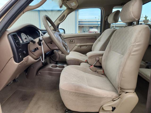 5TESN92N32Z885658 - 2002 TOYOTA TACOMA XTRACAB PRERUNNER თაფლისფერი ფოტო 7