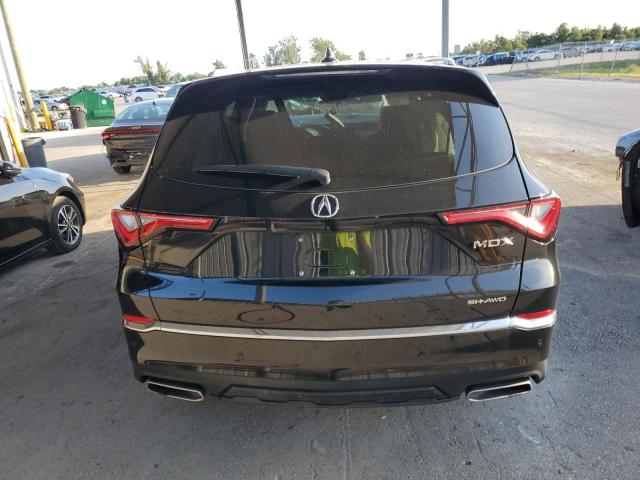 5J8YE1H81NL033701 - 2022 ACURA MDX ADVANCE BLACK photo 6