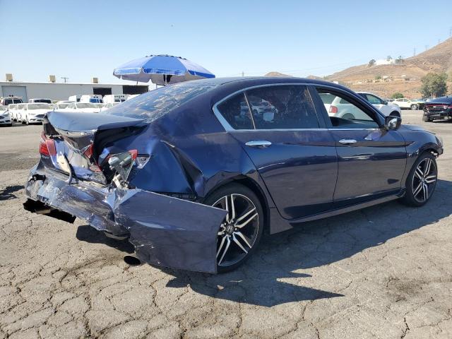 1HGCR2F59GA216632 - 2016 HONDA ACCORD SPORT BLUE photo 3