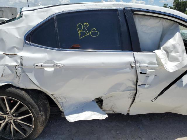 4T1G11AK0RU864257 - 2024 TOYOTA CAMRY SE NIGHT SHADE WHITE photo 10