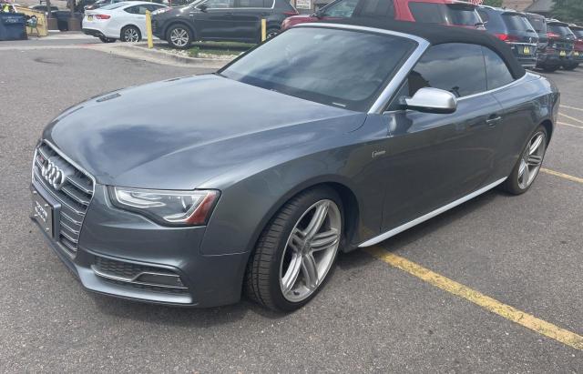 WAUVGAFH0DN001112 - 2013 AUDI S5 PRESTIGE GRAY photo 2