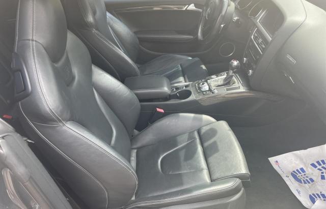 WAUVGAFH0DN001112 - 2013 AUDI S5 PRESTIGE GRAY photo 5