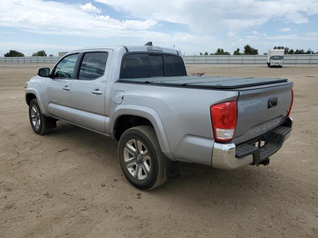 3TMAZ5CNXHM038889 - 2017 TOYOTA TACOMA DOUBLE CAB 银色 照片 2