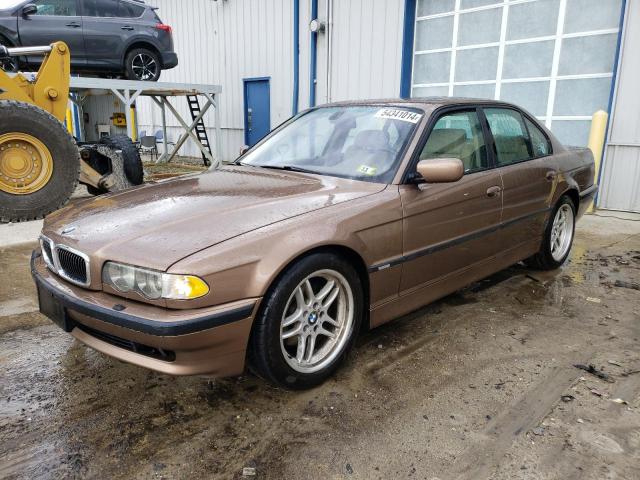 WBAGG83401DN81451 - 2001 BMW 740 I AUTOMATIC BROWN photo 1
