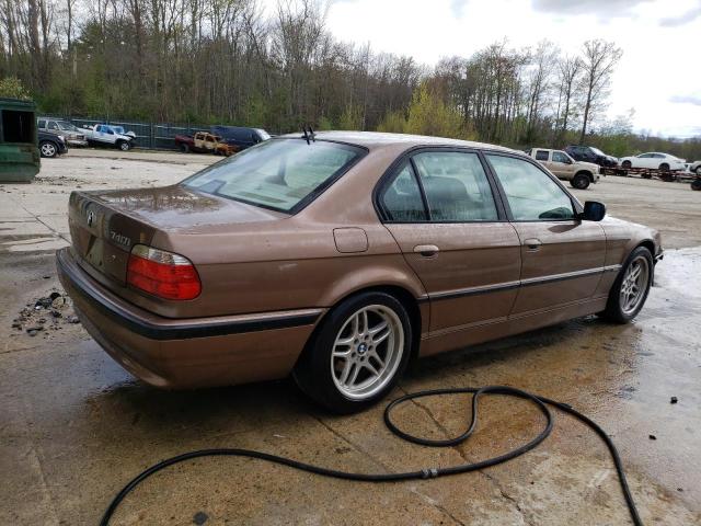 WBAGG83401DN81451 - 2001 BMW 740 I AUTOMATIC BROWN photo 3