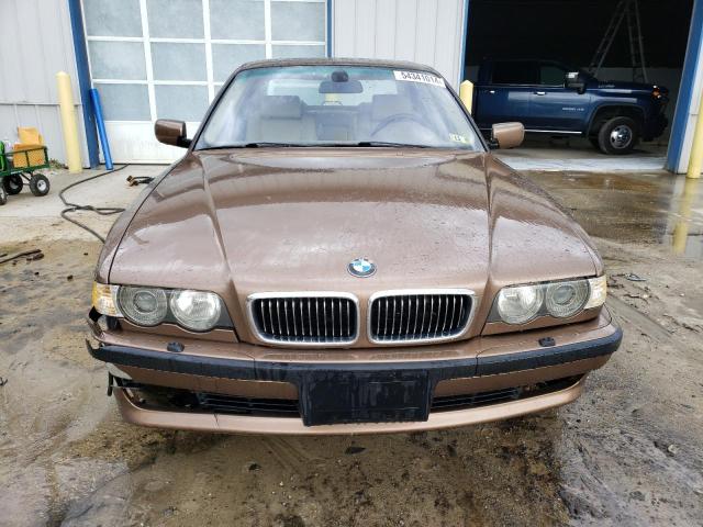 WBAGG83401DN81451 - 2001 BMW 740 I AUTOMATIC BROWN photo 5