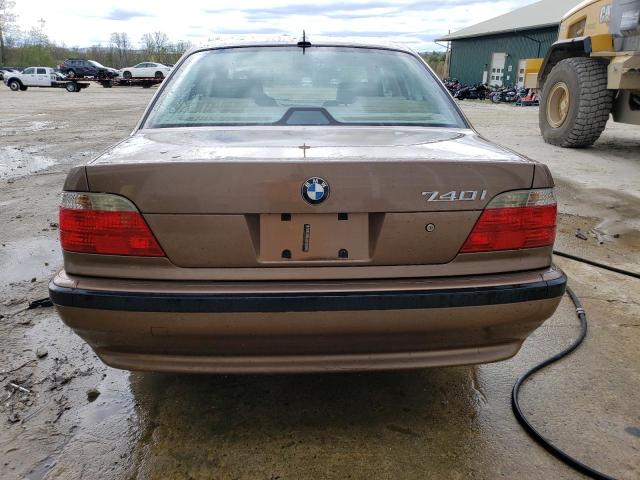 WBAGG83401DN81451 - 2001 BMW 740 I AUTOMATIC BROWN photo 6