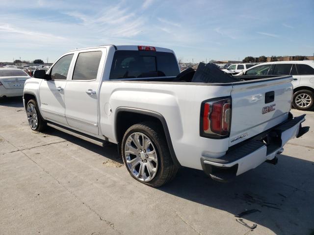 3GTU2PEJXJG181580 - 2018 GMC SIERRA K1500 DENALI WHITE photo 2