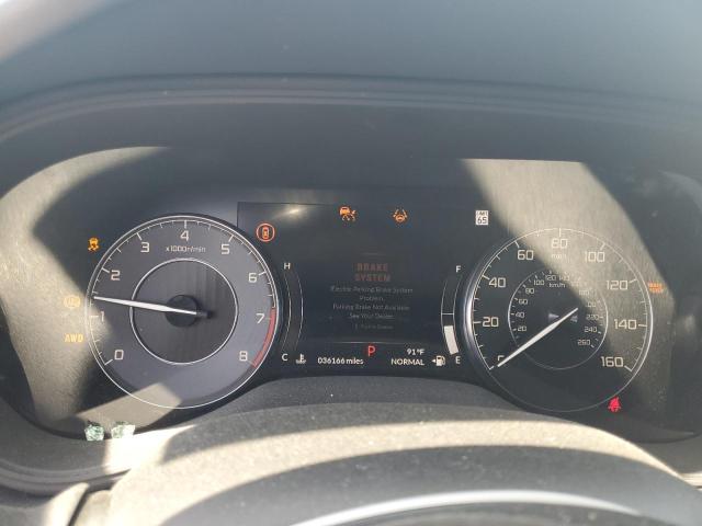 19UUB6F49MA001190 - 2021 ACURA TLX TECHNOLOGY შავი ფოტო 9