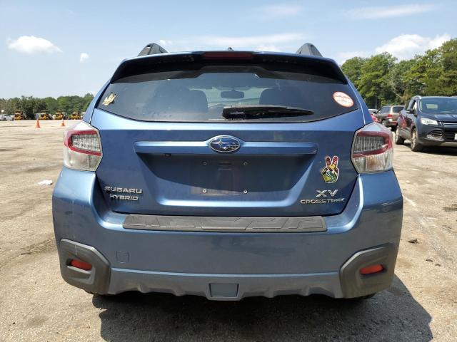 JF2GPBPCXFH266434 - 2015 SUBARU XV CROSSTR 2.0I HYBRID TOURING BLUE photo 6