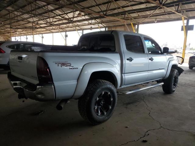 5TELU42N75Z064223 - 2005 TOYOTA TACOMA DOUBLE CAB 银色 照片 3