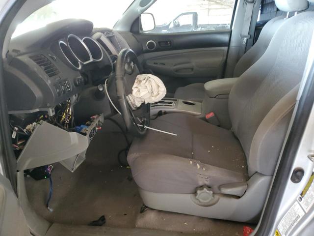 5TELU42N75Z064223 - 2005 TOYOTA TACOMA DOUBLE CAB 银色 照片 7
