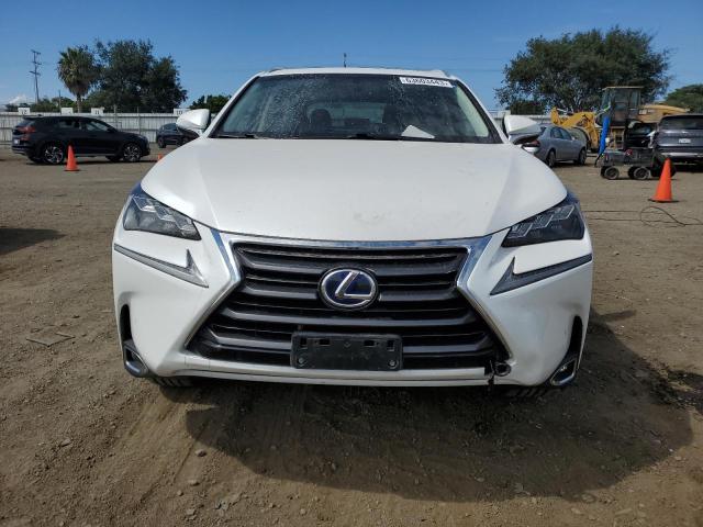 JTJBJRBZ3G2033558 - 2016 LEXUS NX 300H WHITE photo 5