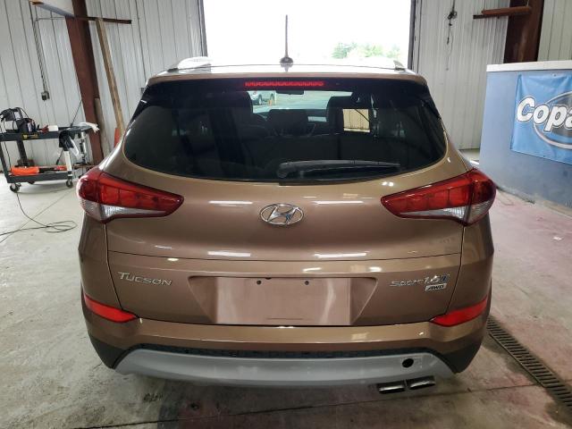 KM8J3CA27HU390754 - 2017 HYUNDAI TUCSON LIMITED TAN photo 6