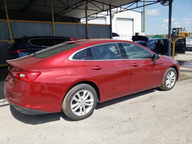 1G1ZD5ST4JF198265 - 2018 CHEVROLET MALIBU LT Бордовий фото 3