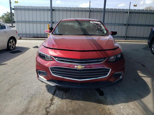 1G1ZD5ST4JF198265 - 2018 CHEVROLET MALIBU LT Бордовий фото 5