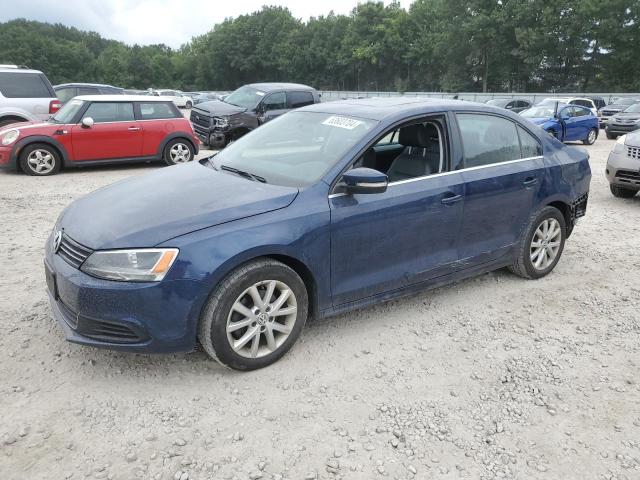 3VWD17AJ8EM426440 - 2014 VOLKSWAGEN JETTA SE BLUE photo 1