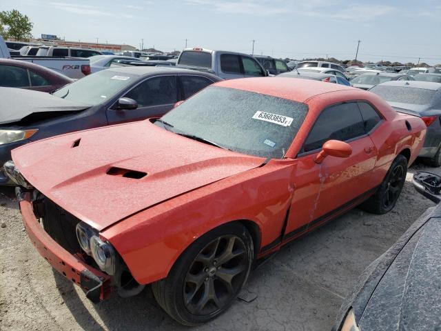 2C3CDZAG3HH550886 - 2017 DODGE CHALLENGER SXT ORANGE photo 1