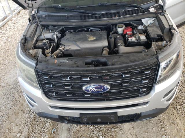 1FM5K8GT9GGC10981 - 2016 FORD EXPLORER SPORT فضي صورة 12