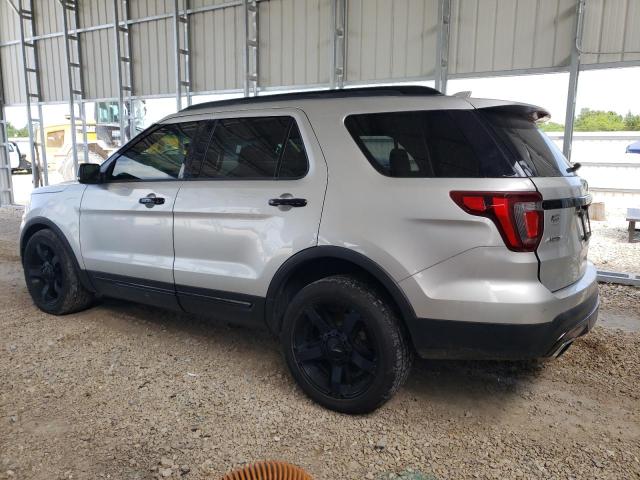 1FM5K8GT9GGC10981 - 2016 FORD EXPLORER SPORT فضي صورة 2