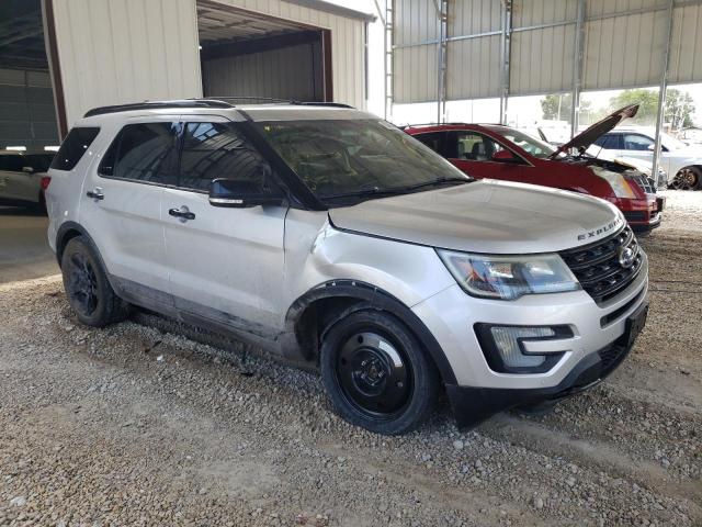 1FM5K8GT9GGC10981 - 2016 FORD EXPLORER SPORT فضي صورة 4
