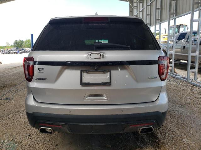 1FM5K8GT9GGC10981 - 2016 FORD EXPLORER SPORT فضي صورة 6