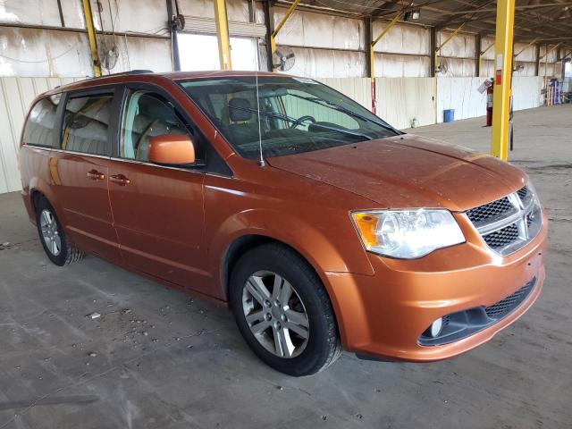 2D4RN5DG2BR710784 - 2011 DODGE GRAND CARA CREW ORANGE photo 4