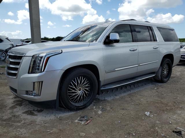 1GYS3HKJ6GR157259 - 2016 CADILLAC ESCALADE ESV LUXURY SILVER photo 1