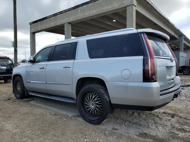 1GYS3HKJ6GR157259 - 2016 CADILLAC ESCALADE ESV LUXURY SILVER photo 2