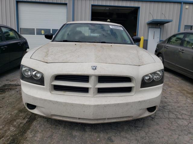 2B3LA43D59H506997 - 2009 DODGE CHARGER WHITE photo 5