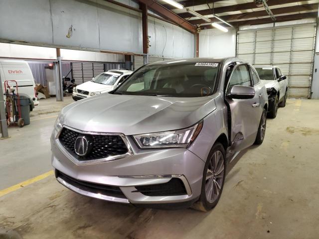 5J8YD3H57JL004864 - 2018 ACURA MDX TECHNOLOGY SILVER photo 2