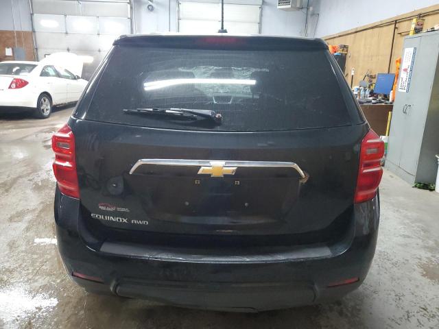 2GNFLEEK5H6328677 - 2017 CHEVROLET EQUINOX LS BLACK photo 6