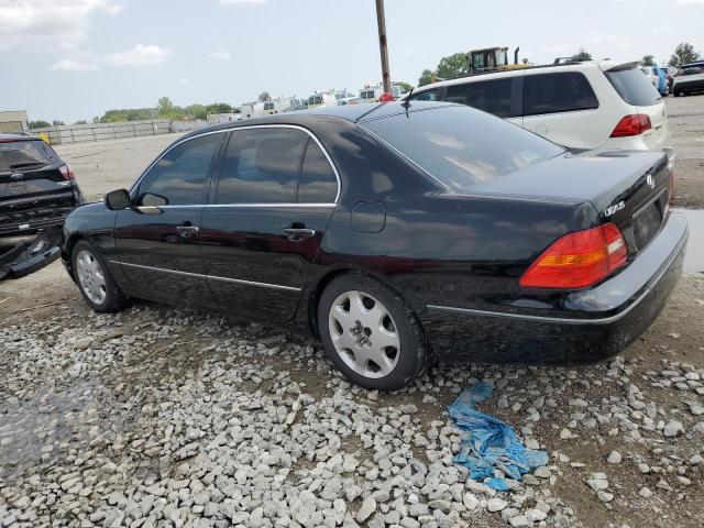 JTHBN30F530119150 - 2003 LEXUS LS 430 BLACK photo 2