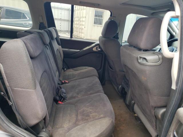 5N1AR18U66C608177 - 2006 NISSAN PATHFINDER LE GRAY photo 11