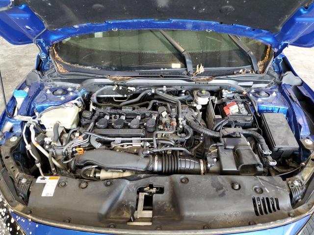 19XFC1F3XME001663 - 2021 HONDA CIVIC EX BLUE photo 11