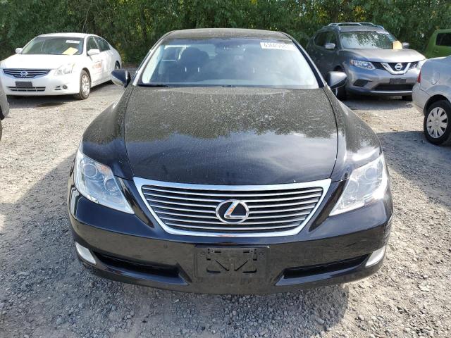 JTHDL46F695000806 - 2009 LEXUS LS 460L BLACK photo 5