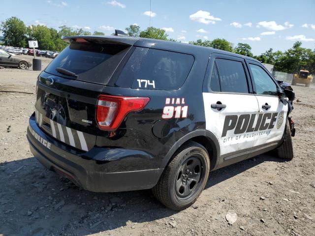 1FM5K8AR5HGD26810 - 2017 FORD EXPLORER POLICE INTERCEPTOR 黑色 照片 3